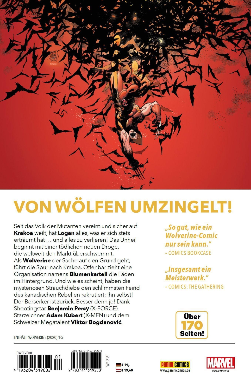 Thumbnail - Wolverine: Der Beste | Benjamin Percy (u. A.) | Bd. 1: Blutgericht |