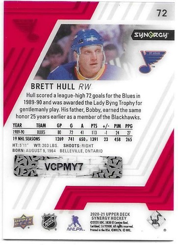 2020-21 UD Synergy Base Red Parallel Scratched Bounty Code "You Pick from list" - Picture 124 of 130