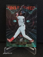 2025 DONRUSS LEO DE VRIES UNLEASHED GREEN LASER SAN DIEGO PADRES