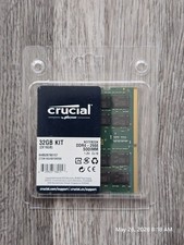Brand new Crucial DDR4-2666 SODIMM 32GB Kit 2x16GB RAM