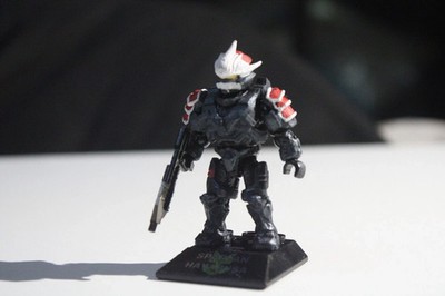 Mega Construx  Halo Custom Spartan Hayabusa Classic (black Version)