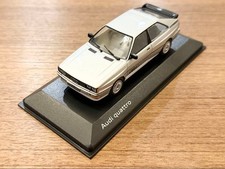 New and used 1/43 Audi genuine Minichamps Audi quattro silver Age14+