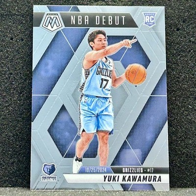 Yuki Kawamura Rookie Card NBA Debut 2024-25 Panini Mosaic #265 | eBay