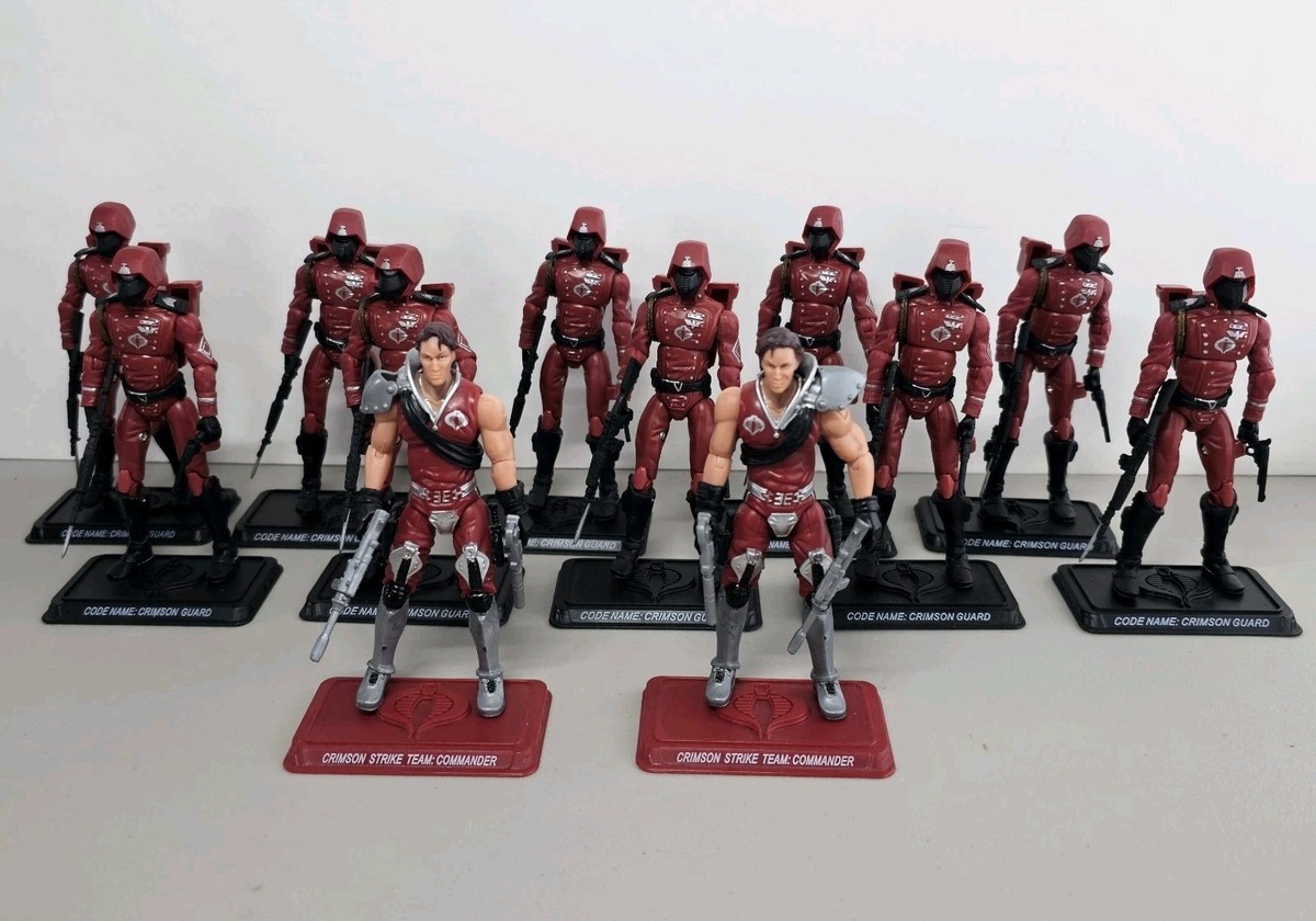 GI Joe Tomax Xamot Crimson Strike Team Figure 2009 Set Cobra Guard