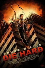 Die Hard by JP Valderrama 16/150 24” x 36” Screen Print Movie Art Poster