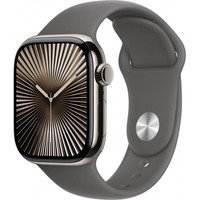 Apple Mwxd3Qf/A Apple Watch Series 10 Gps + Cellular Natur-Titanium 42Mm Uhr