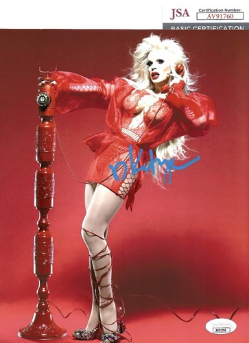 KATYA ZAMOLODCHIKOVA SIGNED RUPAUL’s DRAG RACE 8X10 PHOTO - JSA COA