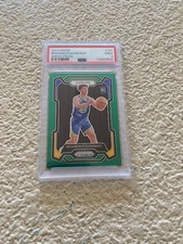 2023-24 Panini Brandin Podziemski #147 Green Prizm RC PSA 9 Mint