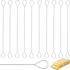 Mozeat Lens 5.7 Inch Cheese Slicer Wire,10 PCS Cheese Slicer Replacement Wires 