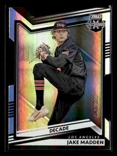 2022 Panini Elite Extra Edition - Decade Die Cut - #118 Jake Madden