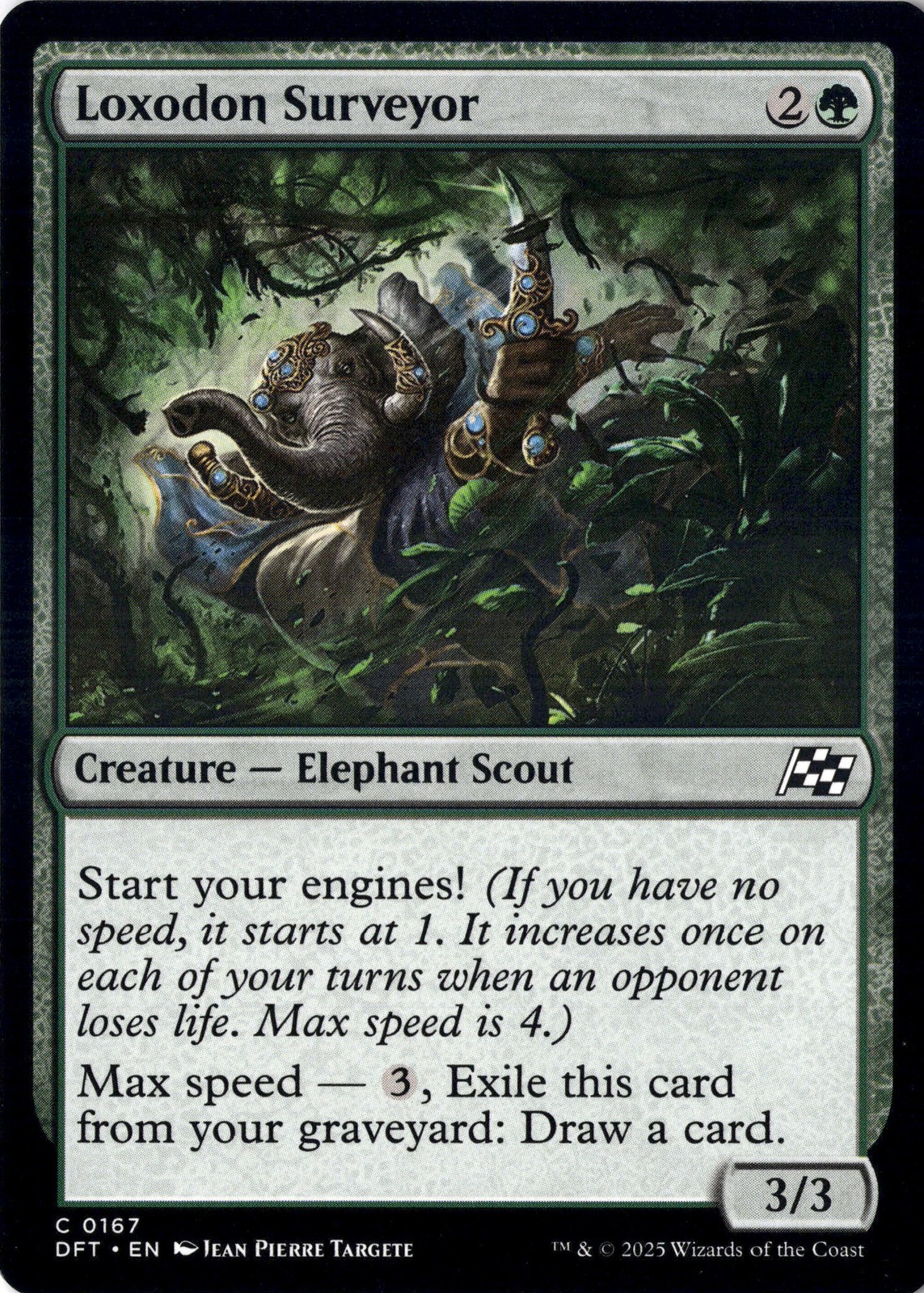 Индивидуальные карты CCG Loxodon Surveyor Aetherdrift