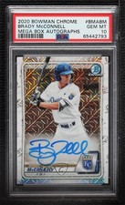 2020 Bowman Chrome Mega Box Mojo Brady McConnell #BMA-BM PSA 10 GEM MT Auto 0i76