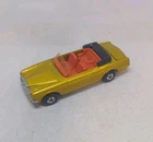 Matchbox Lesney Superfast No69 ROLLS ROYCE in GOLD with blk HOOD & SILVER BASE