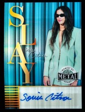 Sonia Citron Auto 5/5 2025 Leaf Women of Sport Slay WNBA Mystics
