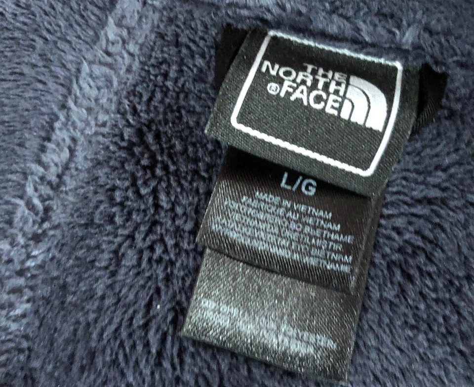 Jaqueta feminina NORTH FACE roxa ápice cromada forrada de pele térmica com zíper casca macia G - Imagem 3 de 4