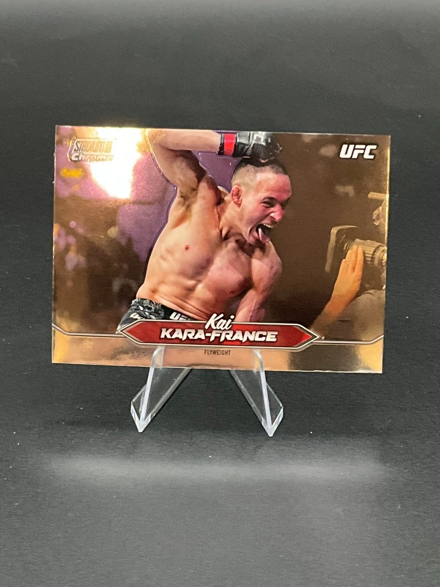 2025 Topps Stadium Club UFC RARE PREMIUM CHROME C-67 Kai Kara