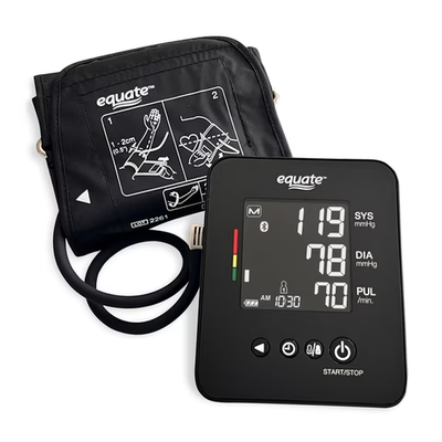 #ad Equate 6000 Series Upper Arm Blood Pressure Monitor and Wide Range Arm Cuff $44.99