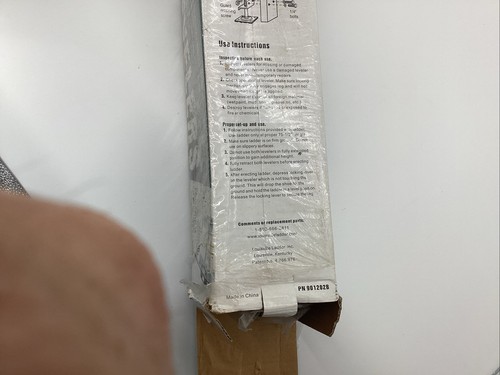 LOUISVILLE LADDER LP-2300-00 Ladder Leveler 15" Maximum Differential - Picture 7 of 7