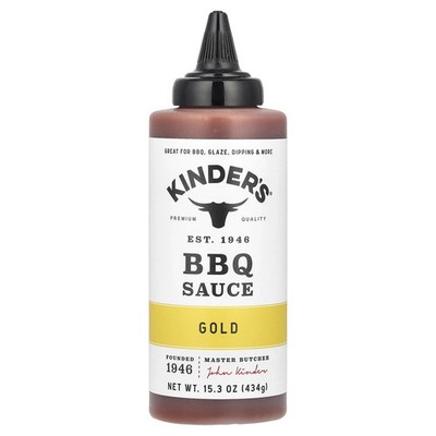BBQ Sauce, Gold, 15.3 oz (434 g)