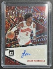 JALEN MCDANIELS 2023-24 PANINI DONRUSS OPTIC #FBS-MCD FAST BREAK AUTO RAPTORS