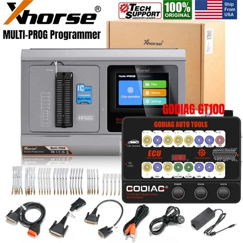 Xhorse Multi-PROG Programmer Read Write Clone EC-U TCU With GT100 EC-U Connector