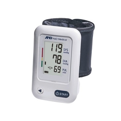 A&D Medical Wrist Blood Pressure Monitor for Home Use - UB-525, BP Adjustable...