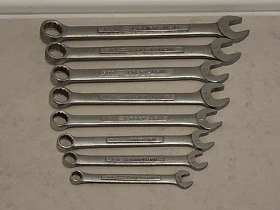 #ad #ad Craftsman Combination Wrench Set of 8 USA $35.00