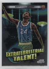 2023 Topps Cosmic Chrome Extraterrestrial Talent Brandon Miller #ET-19 Rookie RC