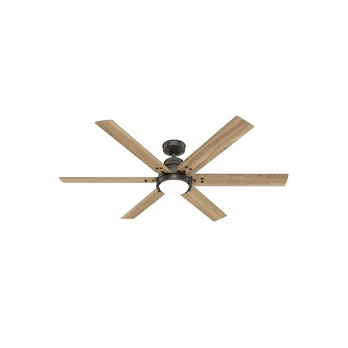 Hunter Fans Gravity 1-Light 60" Ceiling Fan in Noble Bronze - Picture 1 of 7