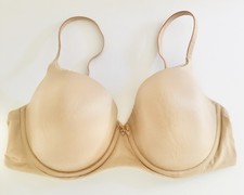 Women’s Victoria Secret Body By Victoria Lined Demi Bra Size 40 D Nude Beige