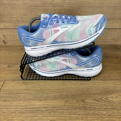 Brooks Shoes Women’s Size UK 9 Ghost 14 Tie Dye Unity Running Trainers - Image 1 of 4