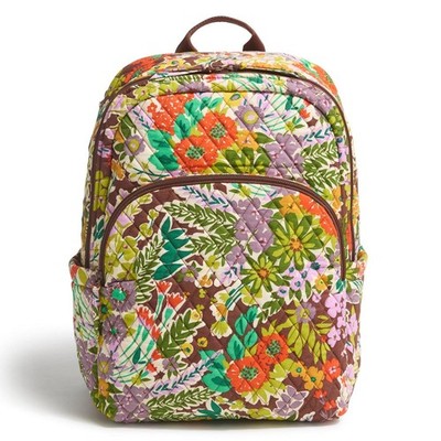 Vera Bradley Essential Large Backpack Evening Garden Print  display picture 3