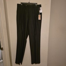 MICHAEL Michael Kors Men's Grey Wool Dress Pants Size 36 W