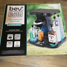 Bev By BLACK+ DECKER Cordless Cocktail Maker - BCHB101 Black And Decker New