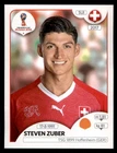 Panini World Cup 2018 Sticker Steven Zuber Switzerland No. 382