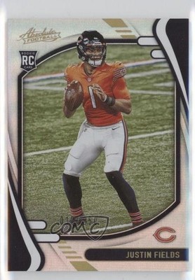 2021 Panini Absolute Rookies Spectrum 14/250 Justin Fields #108 Rookie RC 0wa0