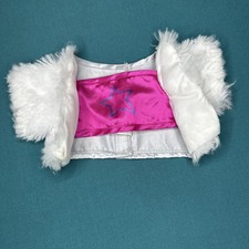 Build A Bear Faux Fur Sequin Skirt Outfit Top Only, No Skirt Plush Clothes Shirt