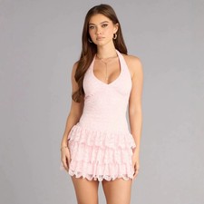 Womens Lace Bodycon Sexy Dress