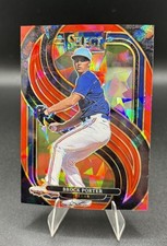 Brock Porter 2025 Panini Select Prizm #119 Red Cracked Ice Premier Level /199