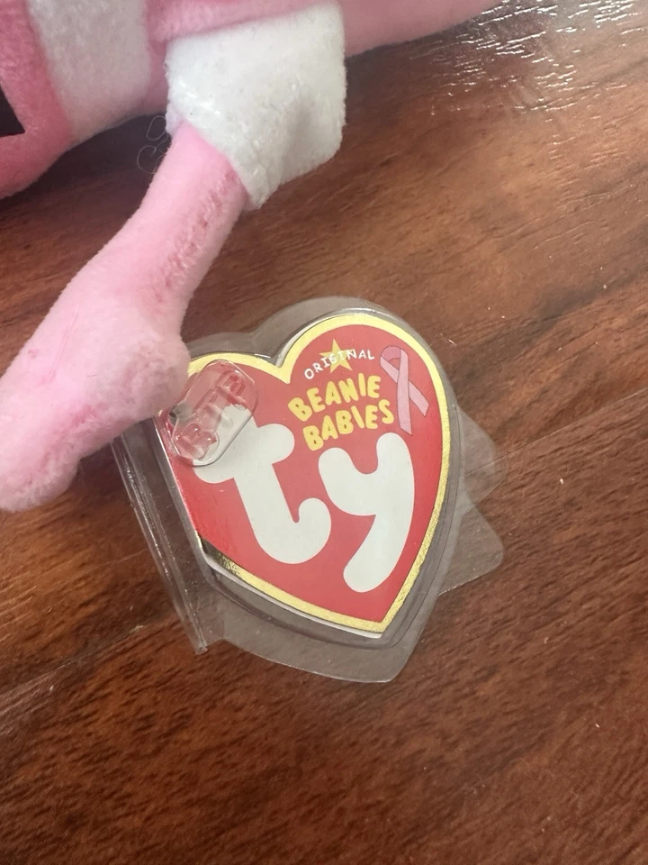 TY Beanie Baby SPONGEBOB SQUAREPANTS ( PINKPANTS ) (8 inch) Used w Tags Plush - Image 2 of 4