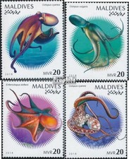 Timbres maldives 2018 Mi 8074-8077 (complète. édition) neuf avec gomme originale