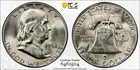 1952-S Silver Ben Franklin Half Dollar, PCGS MS-64 FBL, Extremely Scarce in FBL!