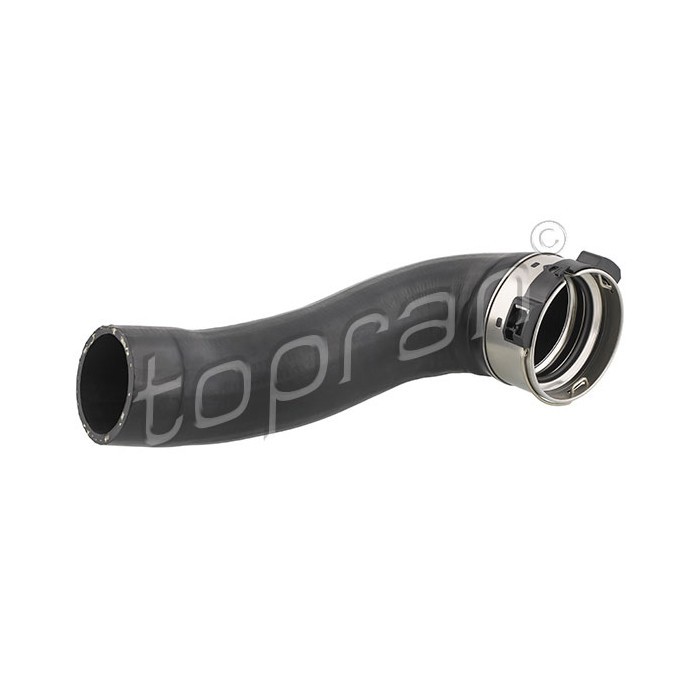 Tuyau d'air intercooler pour VW Beetle Golf VI Jetta IV 1K0145832R en caoutchouc noir renforcé