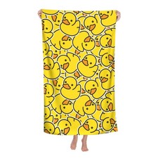 Cute Pattern Microfiber Beach Towel 32x52inch,Large Bath Towels for and Adult...
