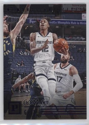 2020-21 Panini Chronicles Panini Blue 4/99 Ja Morant #114 1aj