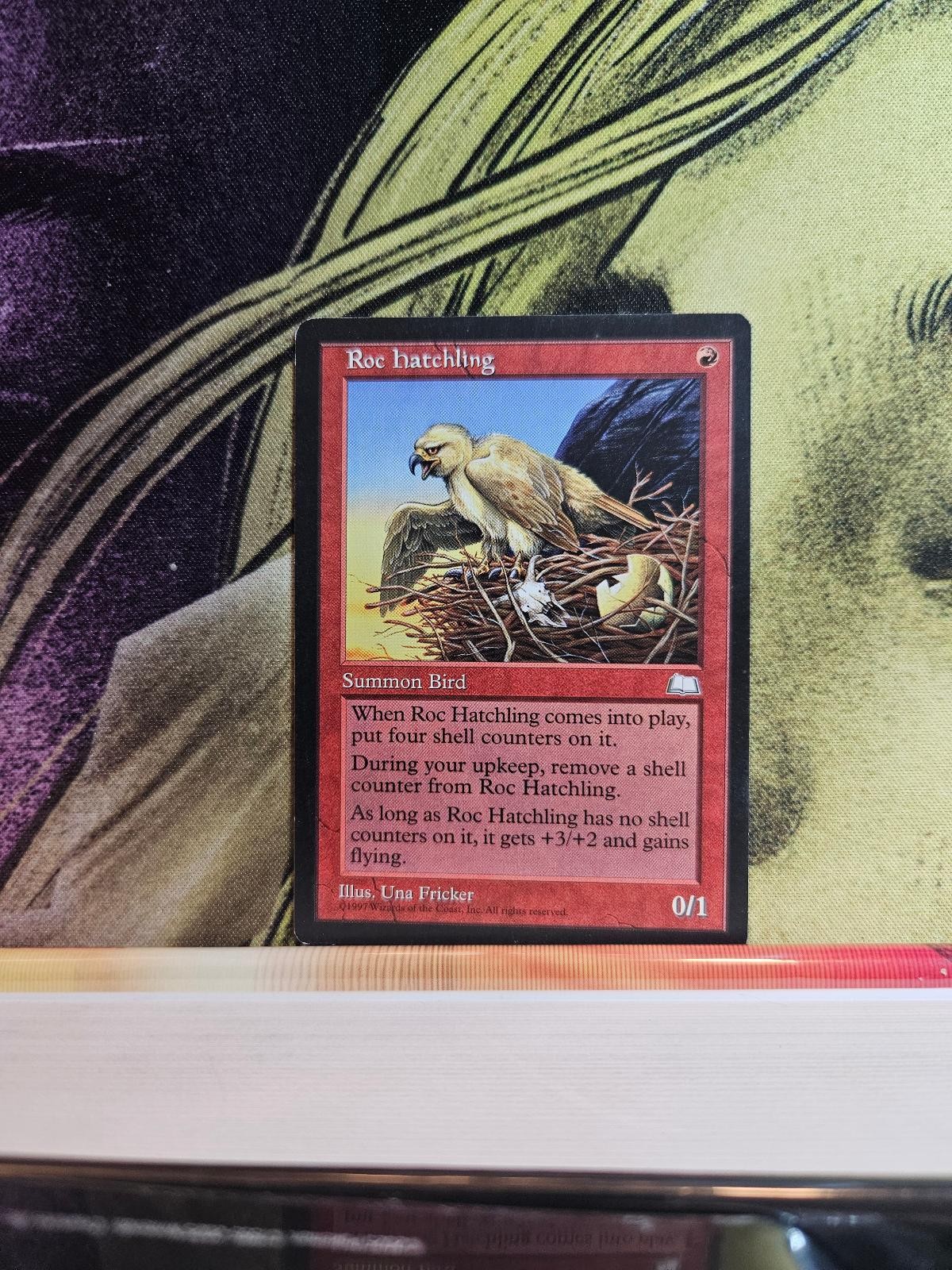 Roc Hatchling Uncommon Weatherlight Magic: The Gathering Moderately Played