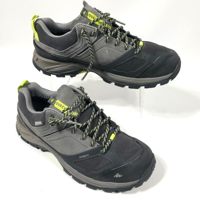 Quechua MH500 Mens US 7.5 Decathlon Waterproof Walking Hiking Shoes, Grey UK 6.5
