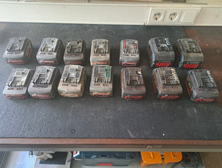 Bosch ProCORE 18V Li Ion Akkupacks Konvolut 2 0Ah 5 0Ah & 5 5Ah Schwarz