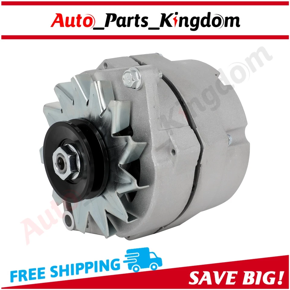 For Chevy 1-Wire 105 Amp 10Si Self-Exciting Alternator High Output 7127-SE105 - Image 2 of 4