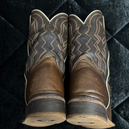 Vintage Nocona Brown chocolate Leather Cowboy Western Boots-Men's 10.5 EE, $175 - Photo 7